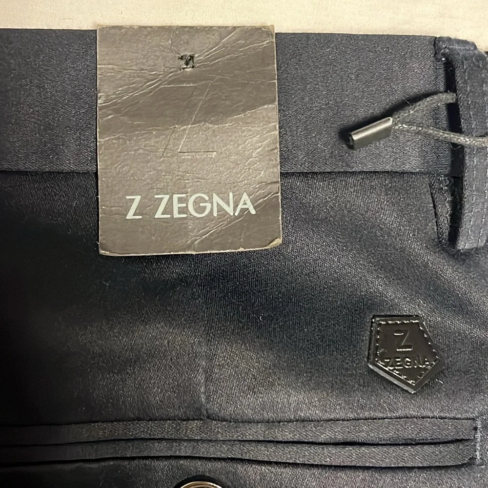 Men’s Ermenegildo Z Zenga Black Dress Pants 31 NWT